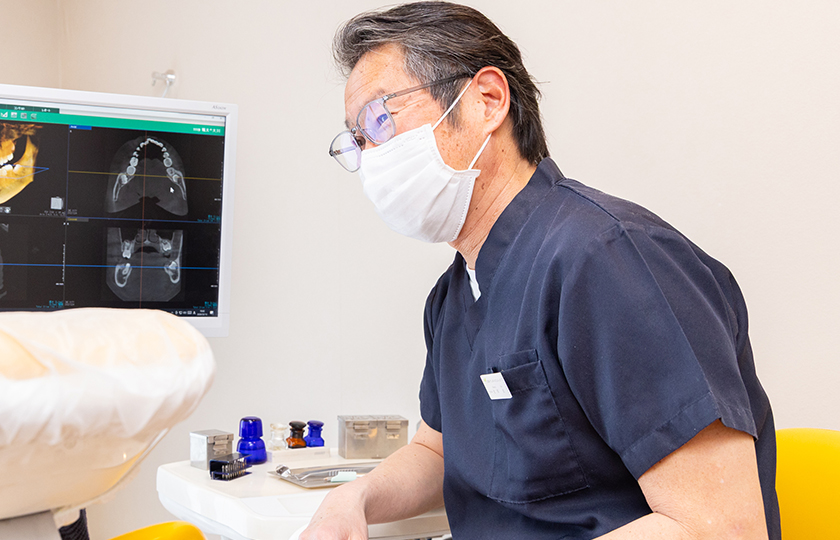 入れ歯の調整と見直し